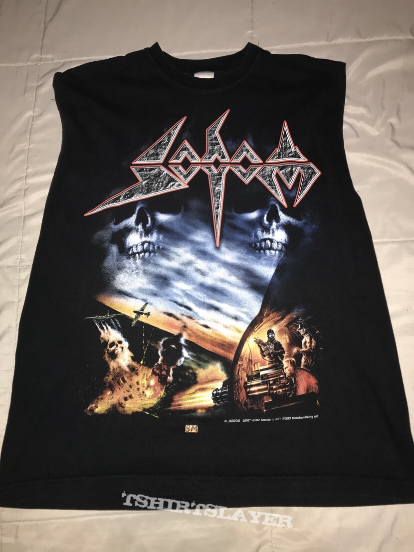 Sodom Agent Orange cut off shirt 