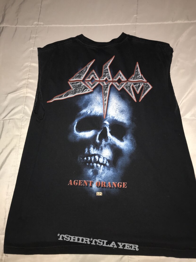 Sodom Agent Orange cut off shirt 