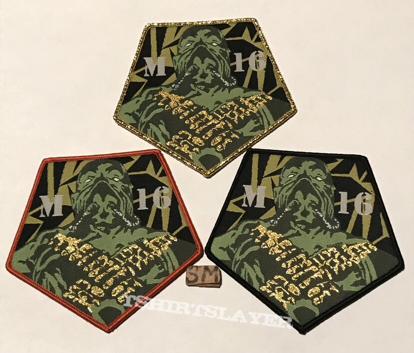 Sodom M-16 patches 