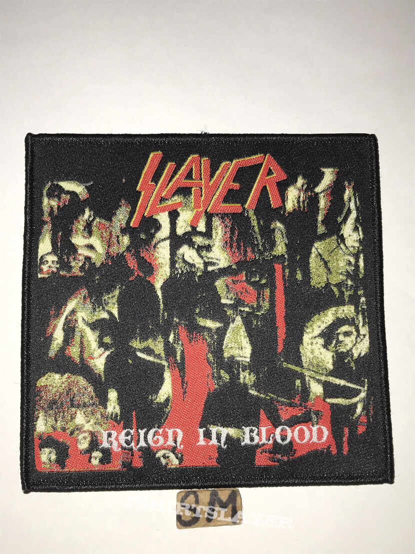 Slayer Reign In Blood patch 