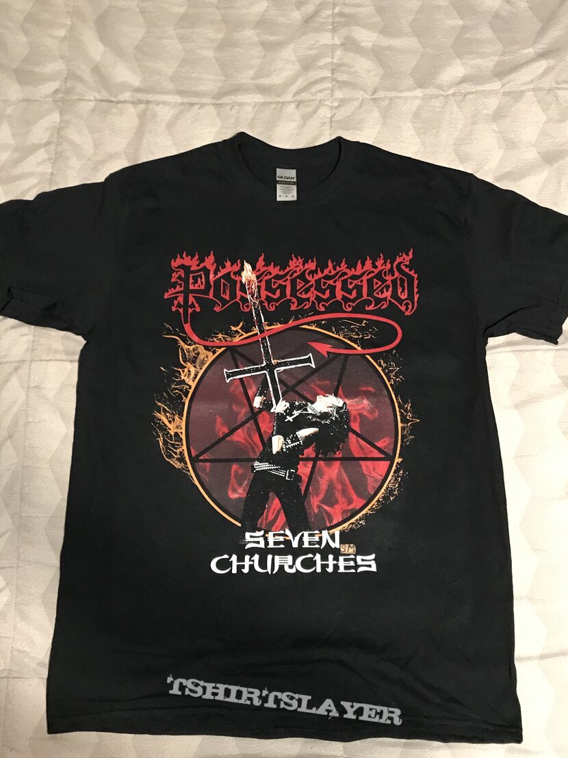 Possessed Seven Churches shirt