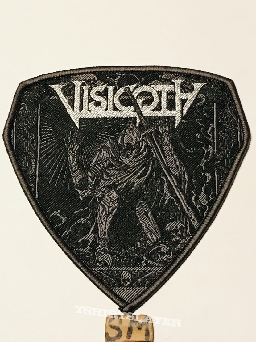 Visigoth Bells Of Awakening patch dark grey border 