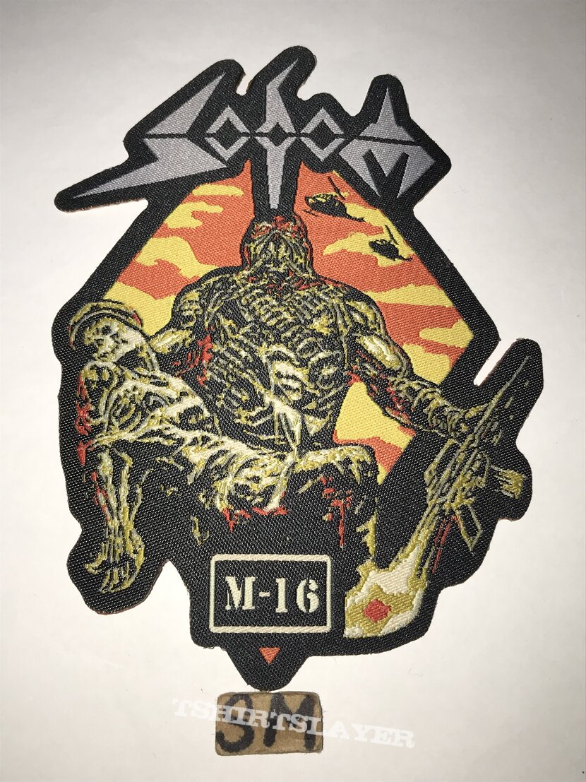 Sodom M-16 cut out patch 