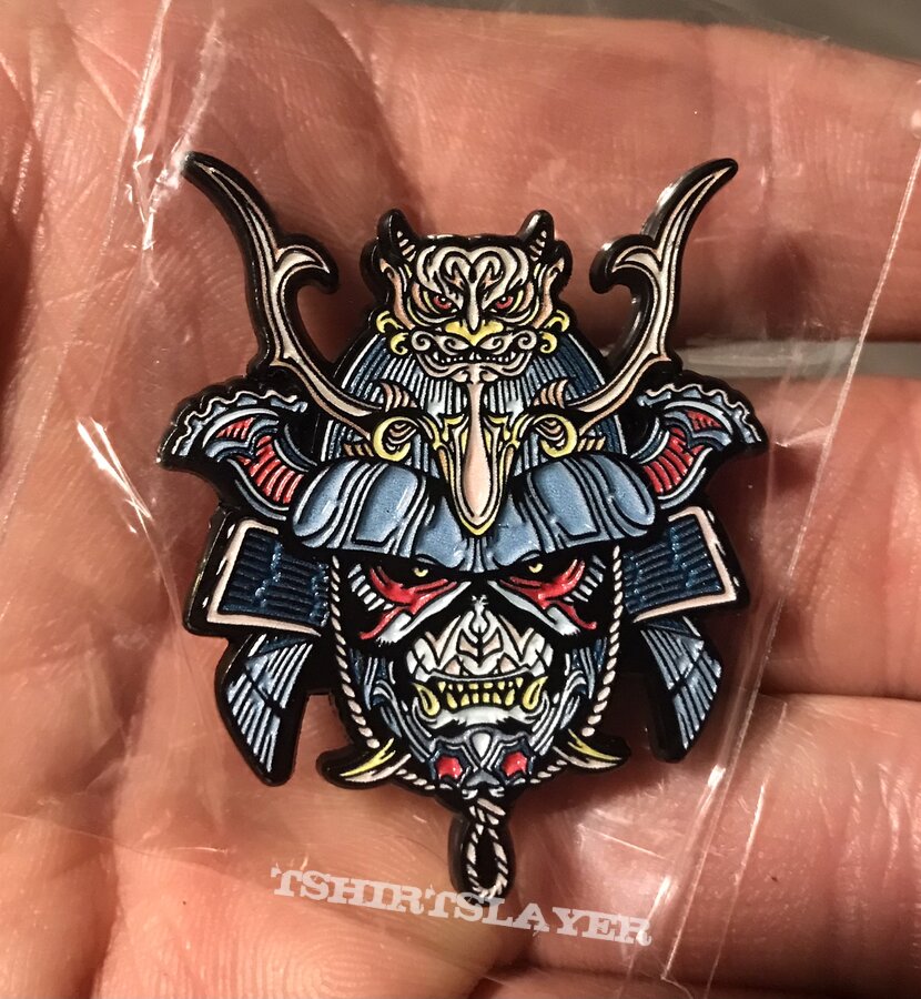 Iron Maiden Senjutsu pin