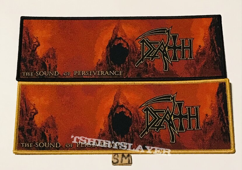 Death The Sound Of Perseverance strip patches 