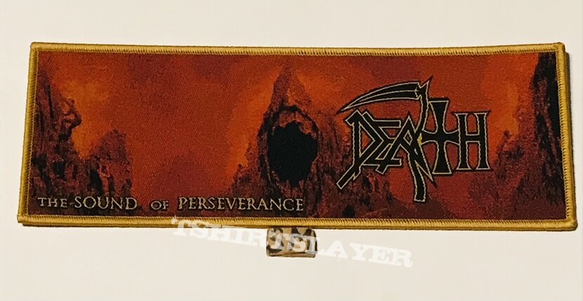 Death The Sound Of Perseverance strip patches 