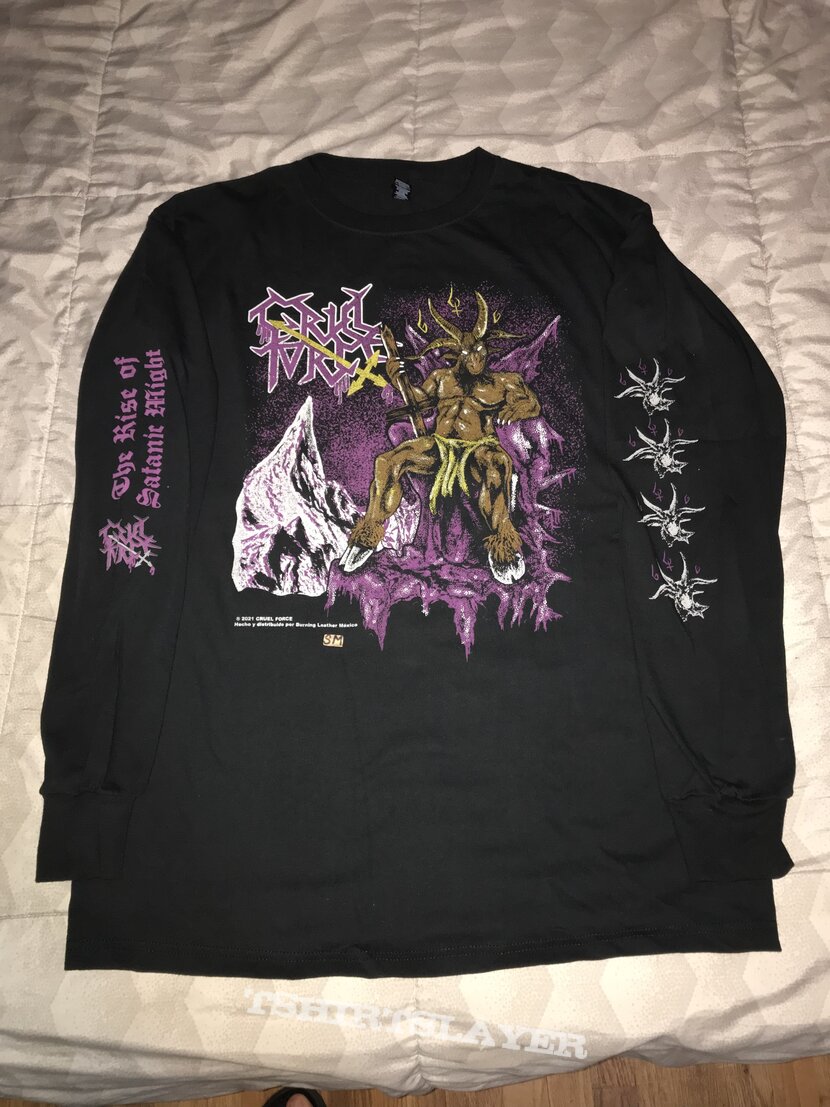 Cruel Force The Rise Of Satanic Might longsleeve 