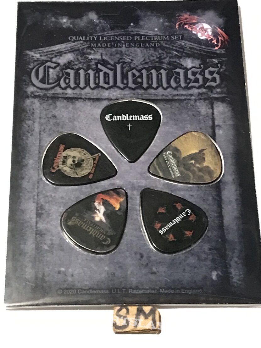 Candlemass guitar pick set 