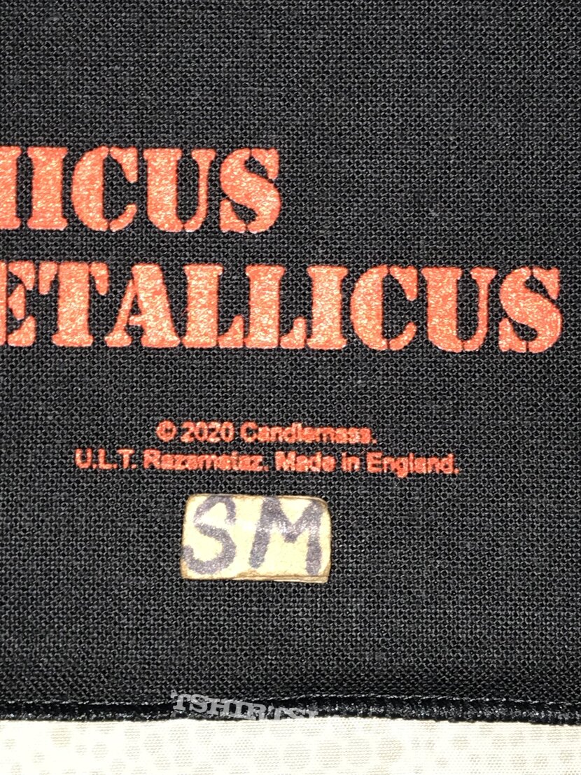 Candlemass Epicus Doomicus Metallicus back patch 