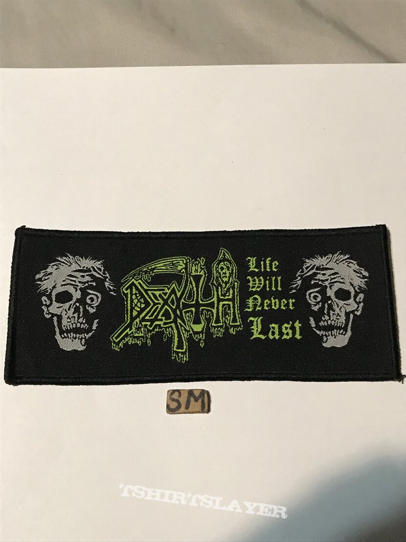 Death Life Will Never Last strip patch 