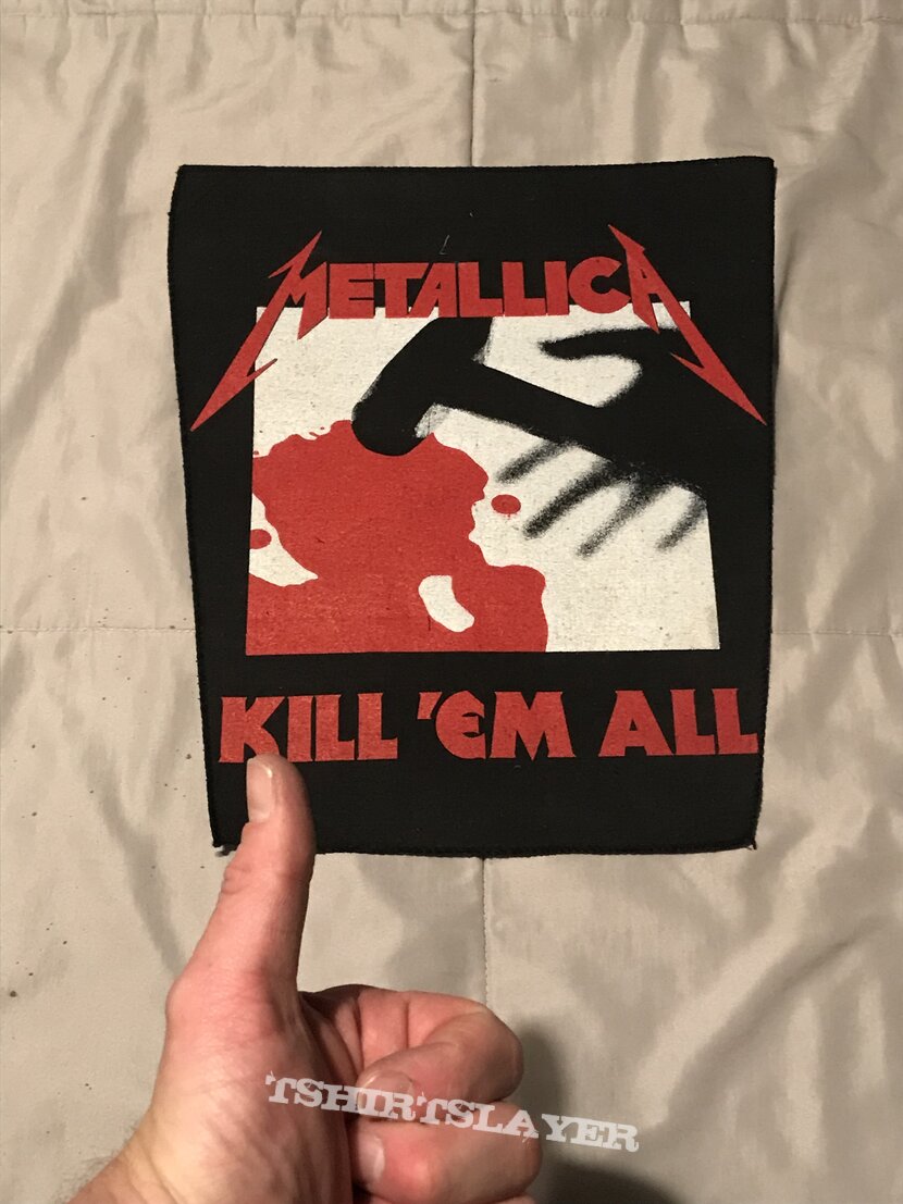Metallica Kill ‘em All back patch 