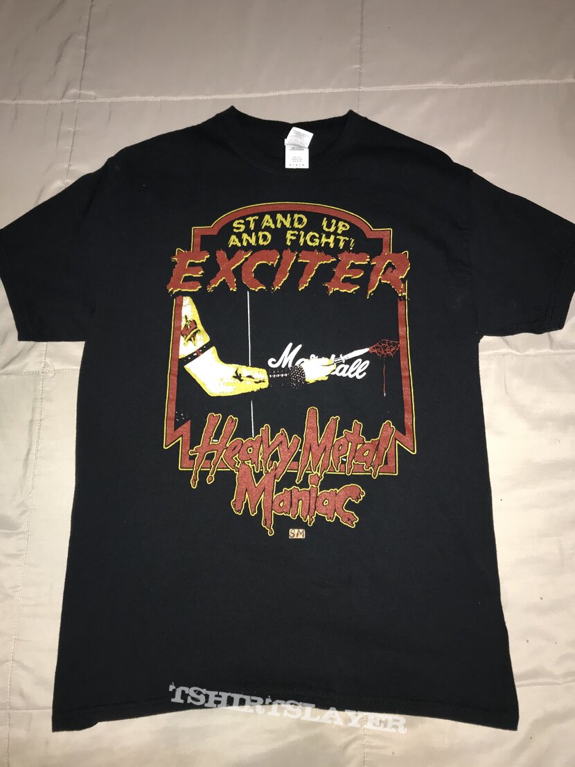 Exciter Heavy Metal Maniac shirt