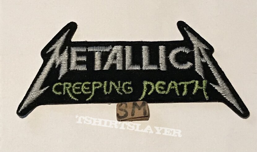 Metallica Creeping Death embroidered patch 