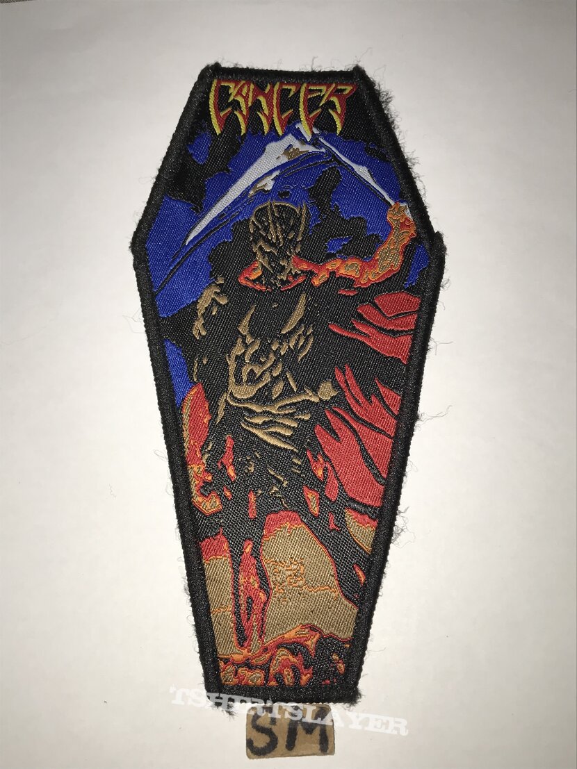 Cancer Death Shall Rise coffin patch 