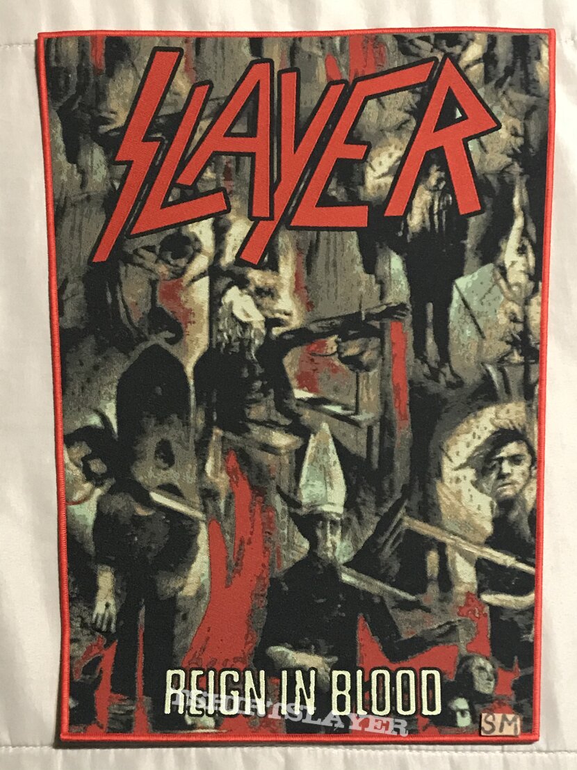 Slayer back patch 