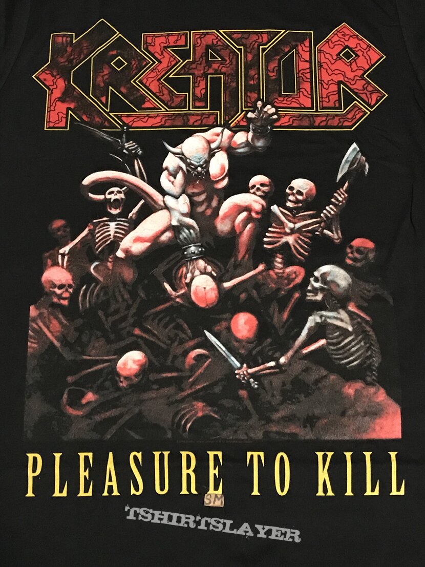 Kreator Pleasure To Kill shirt 