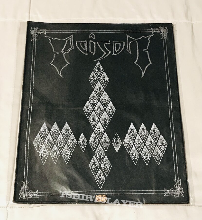 Poison (GER) Poison Into The Abyss back patch 