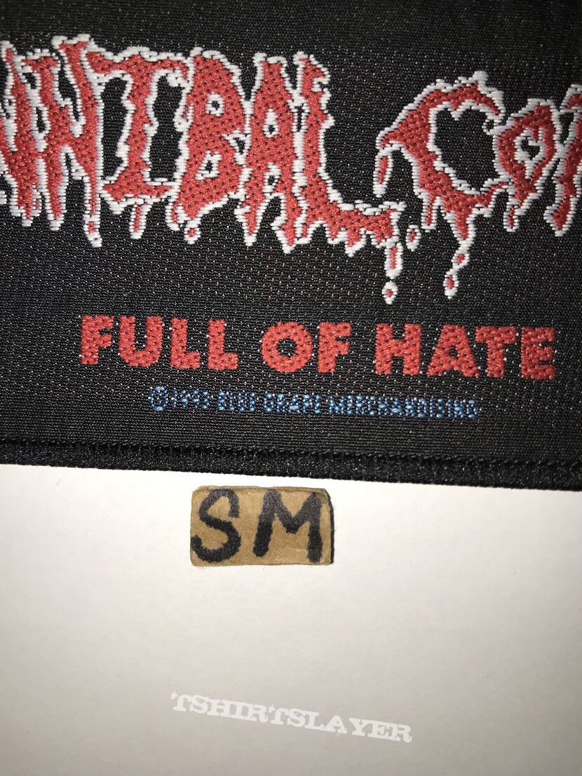 Cannibal Corpse Full Of Hate strip patch 