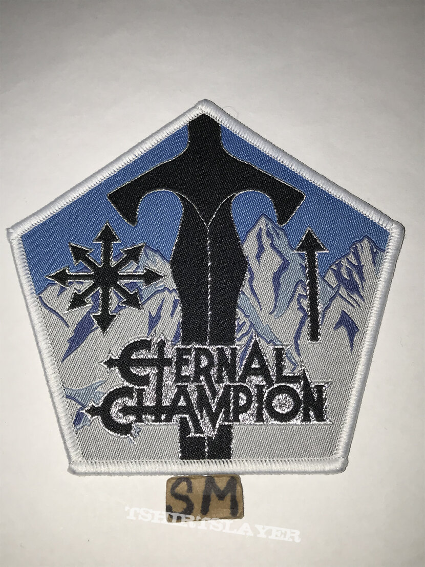Eternal Champion The Cold Sword patch white border 