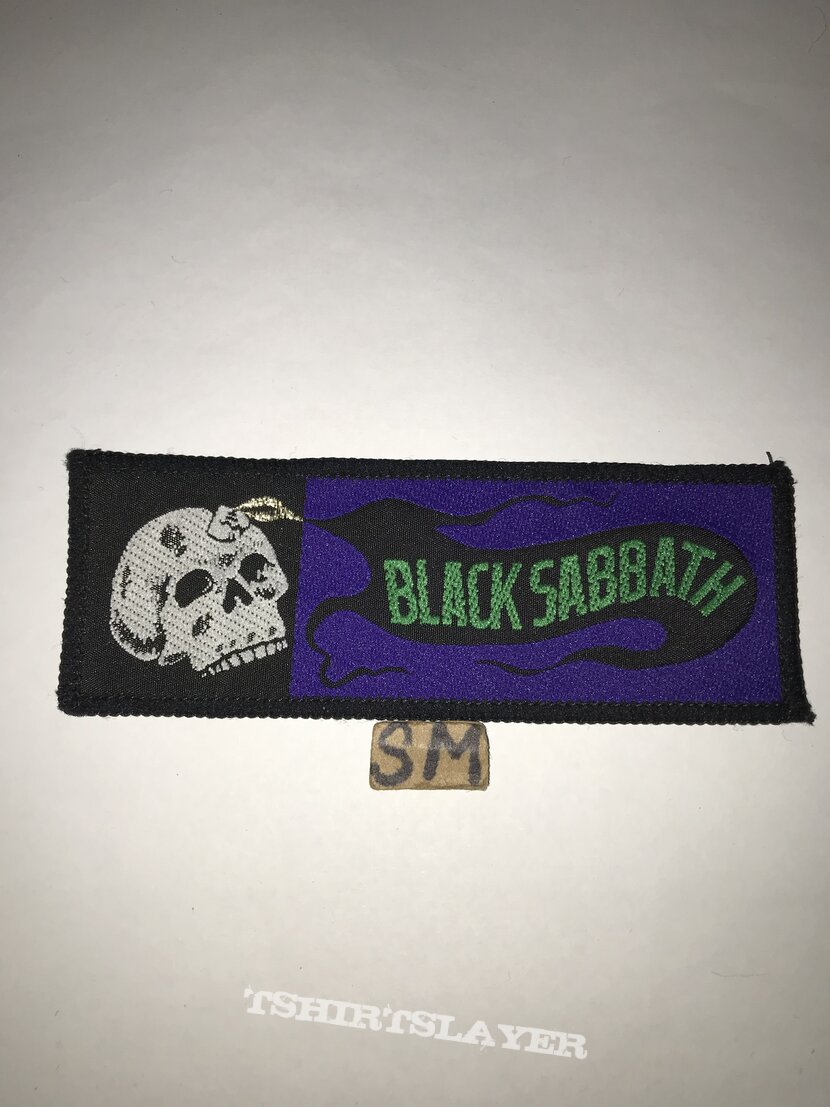 Black Sabbath mini strip patch 