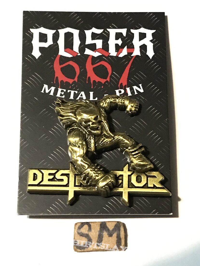 Destructor Hopping Evil pin Gold version 