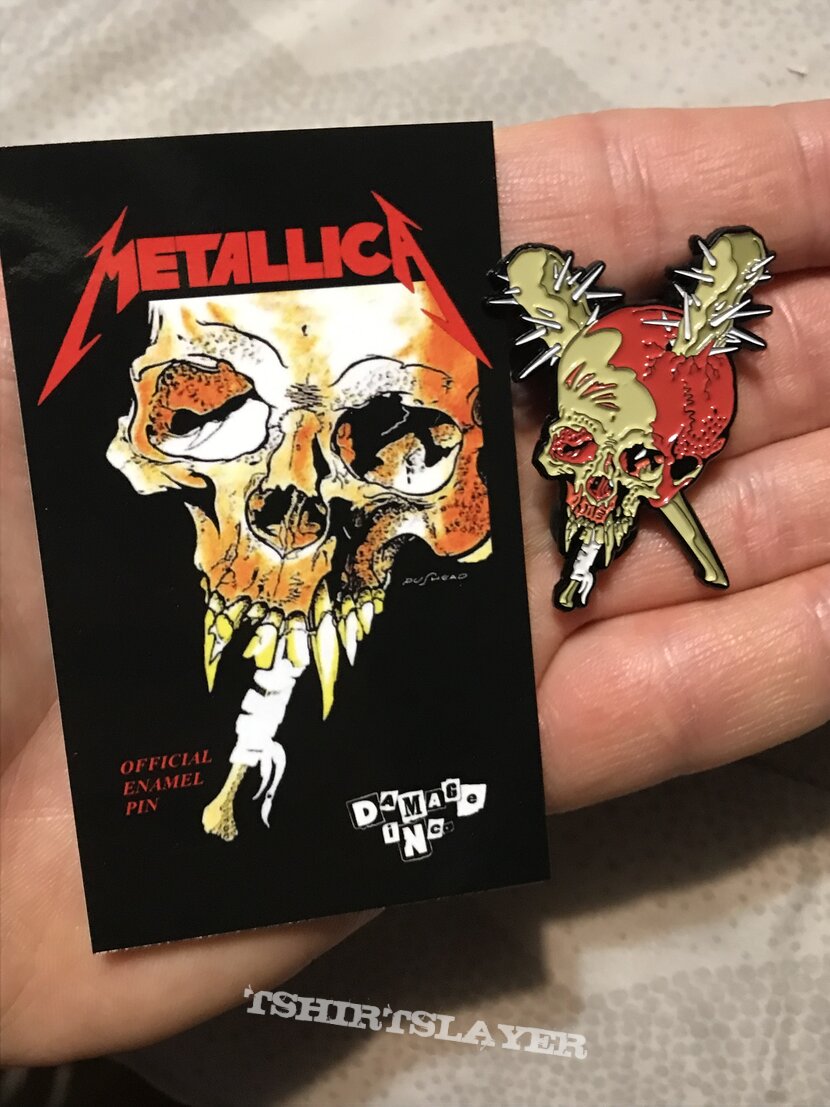 Metallica Damage Inc. pin 