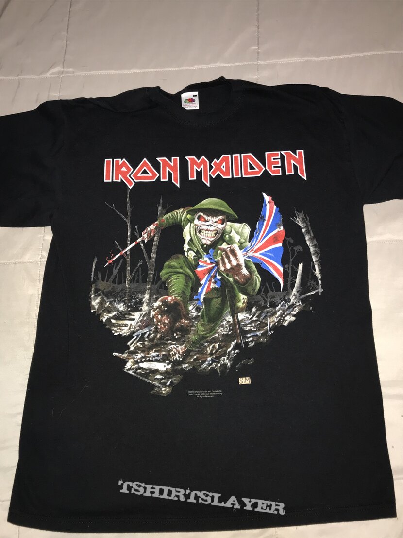 Iron Maiden These Colours Don’t Run shirt 