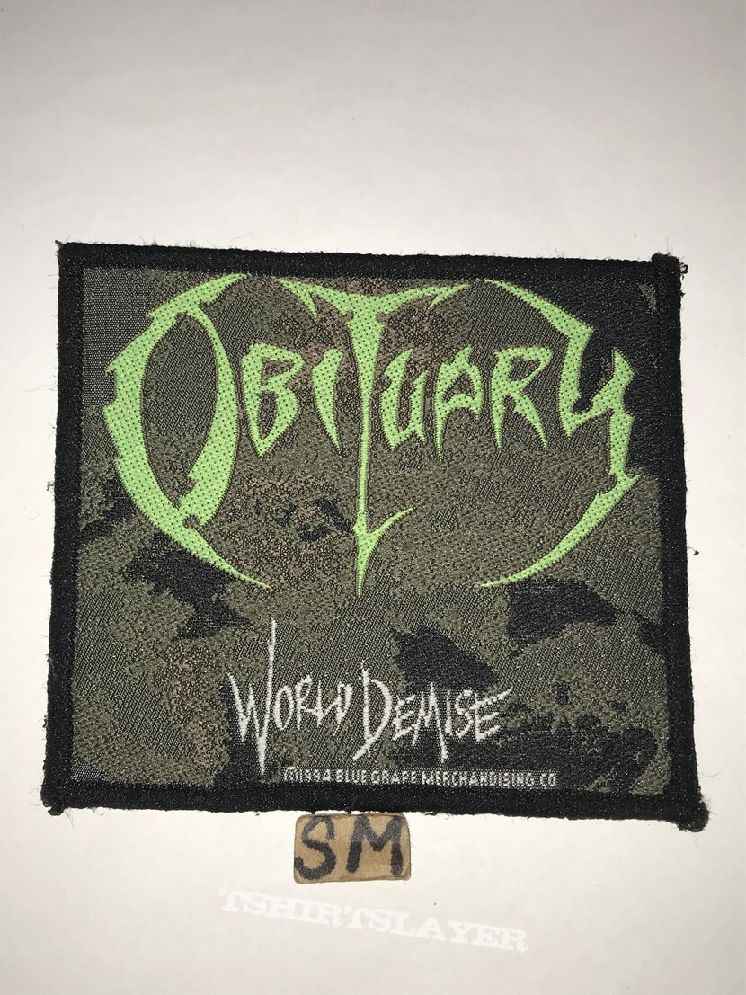 Obituary World Demise patch 