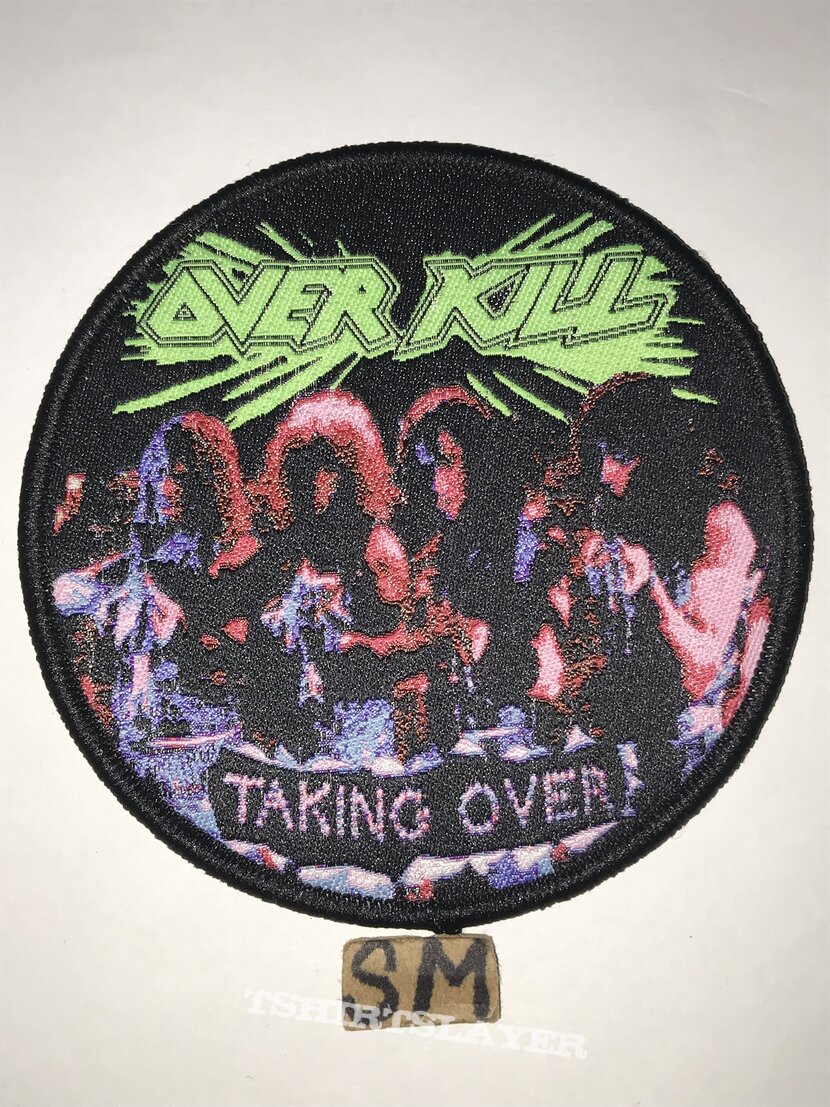 Overkill Taking Over circle patch 