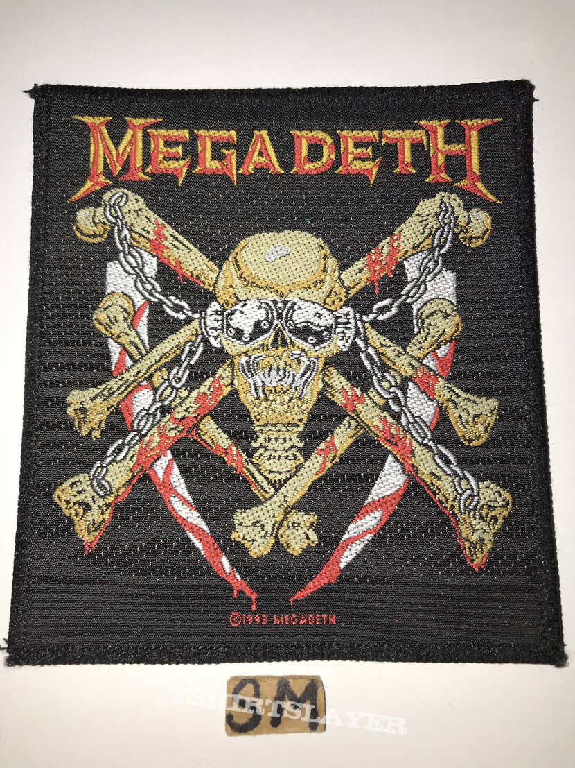 Megadeth Killing Is My Business patch