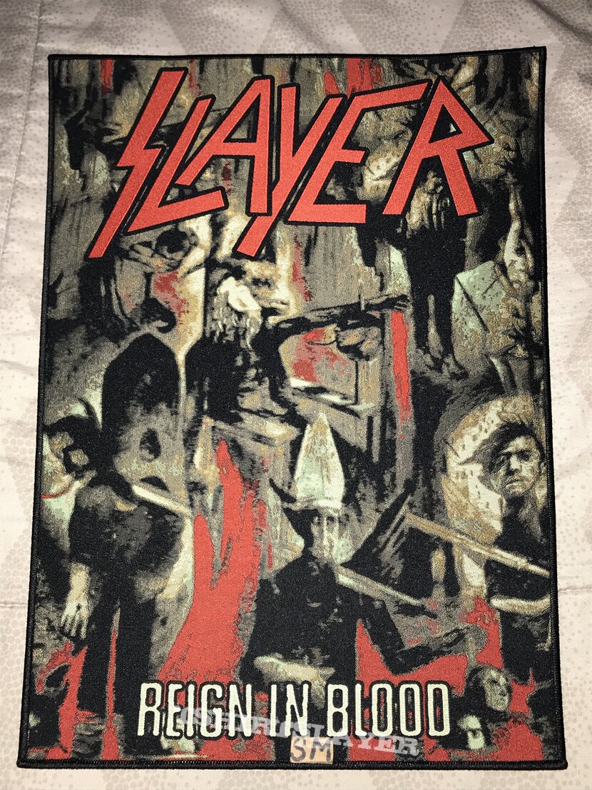 Slayer Reign In Blood back patch 
