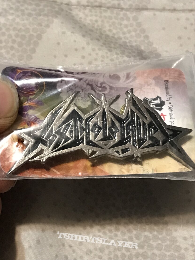 Toxic Holocaust pin 