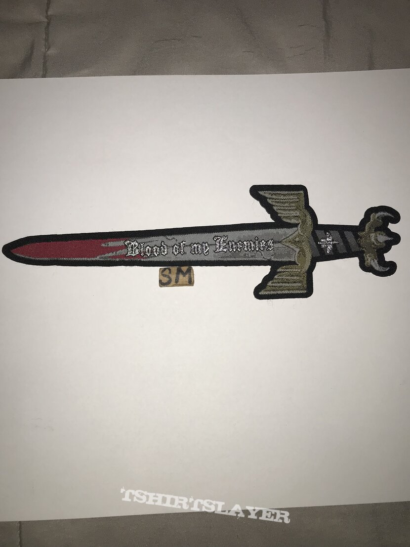 Manowar Blood Of My Enemies sword patch 