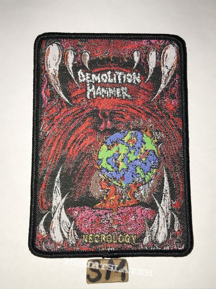 Demolition Hammer Necrology patch 