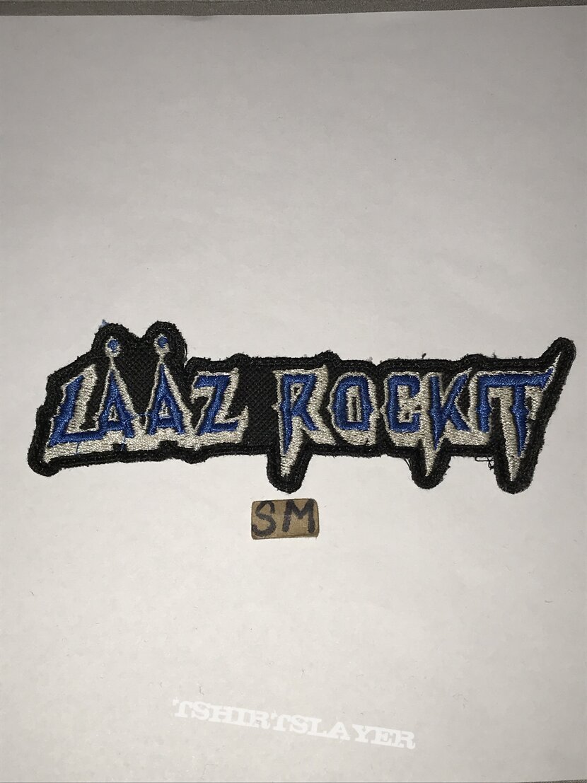 Laaz Rockit embroidered logo patch 