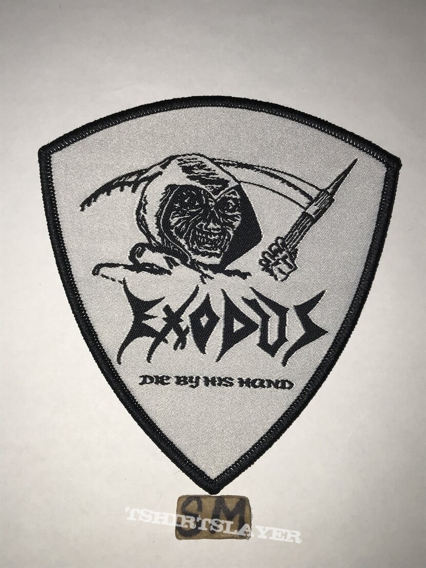 Exodus Die By His Hand shield patch 