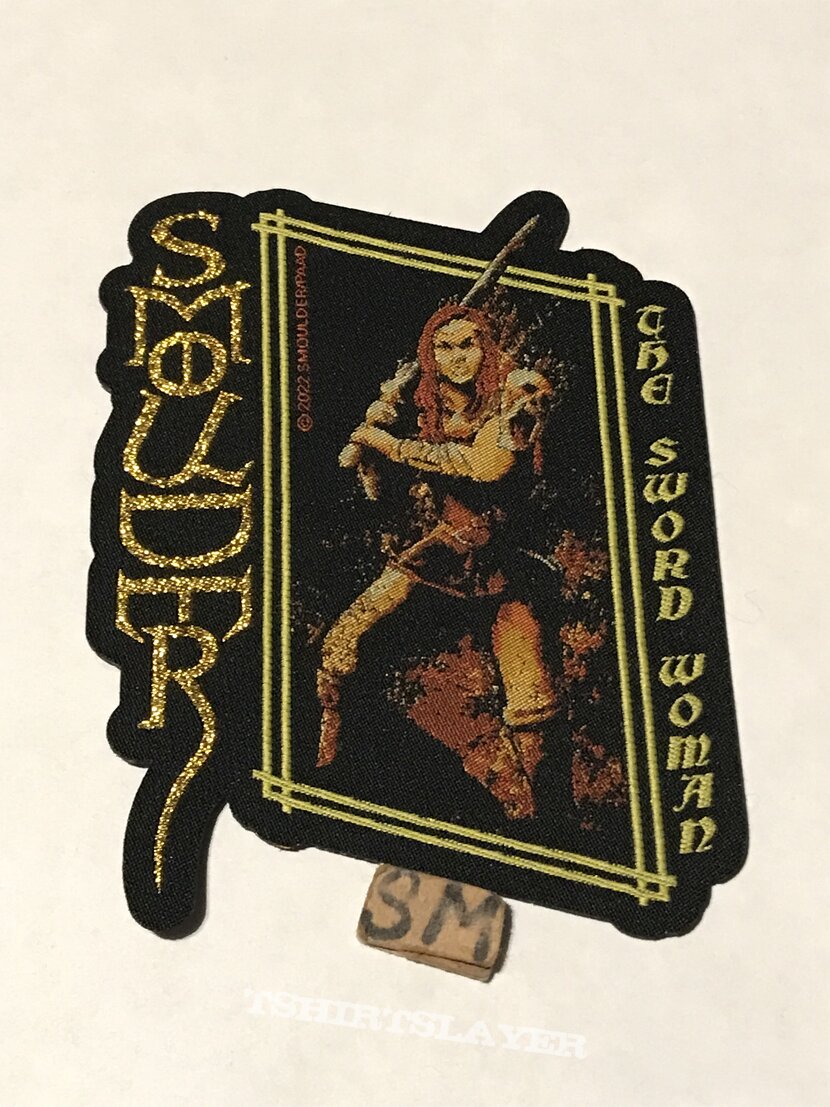 Smoulder Sword Woman patch gold version 
