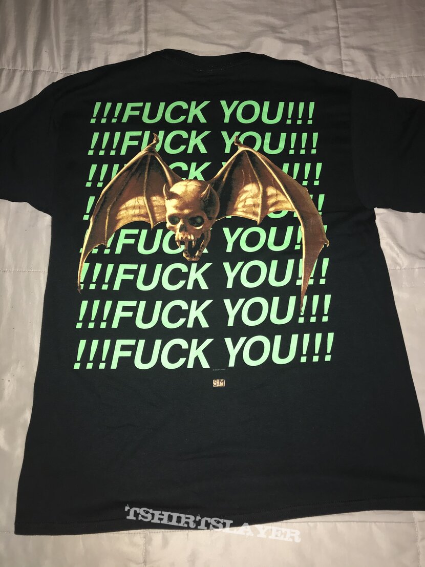 Overkill Necroshine/Fuck You!!! Shirt 