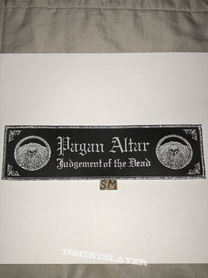 Pagan Altar Judgment Of The Dead strip patch 