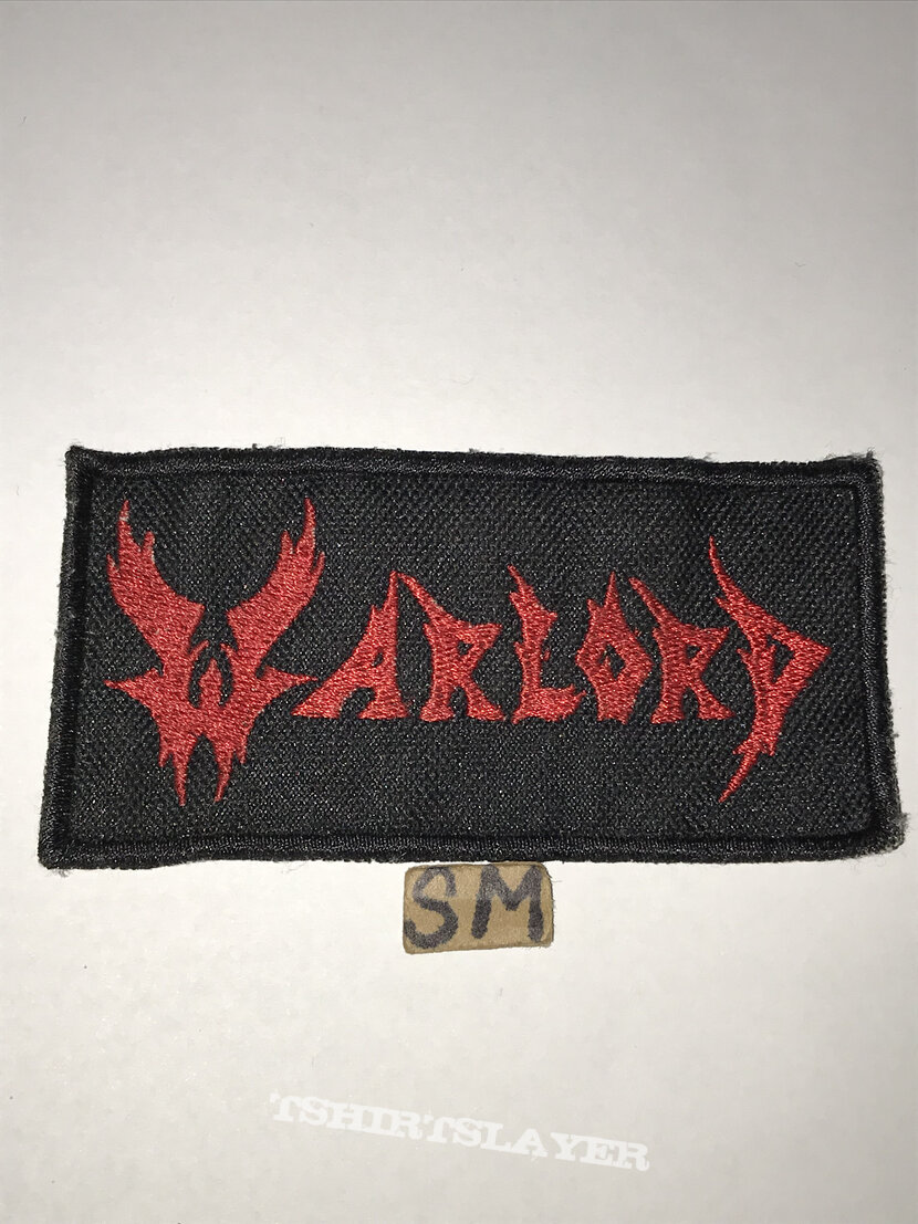 Warlord band logo patch 