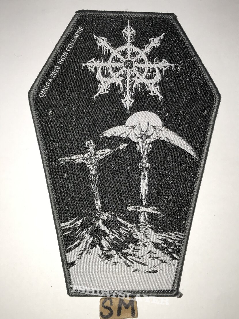 Omega Second Coming patch grey border 