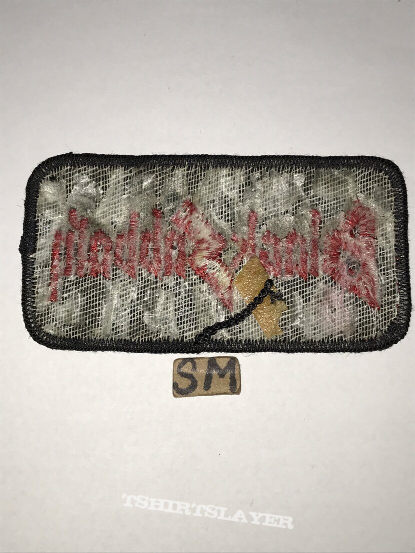 Black Sabbath band logo embroidered patch 