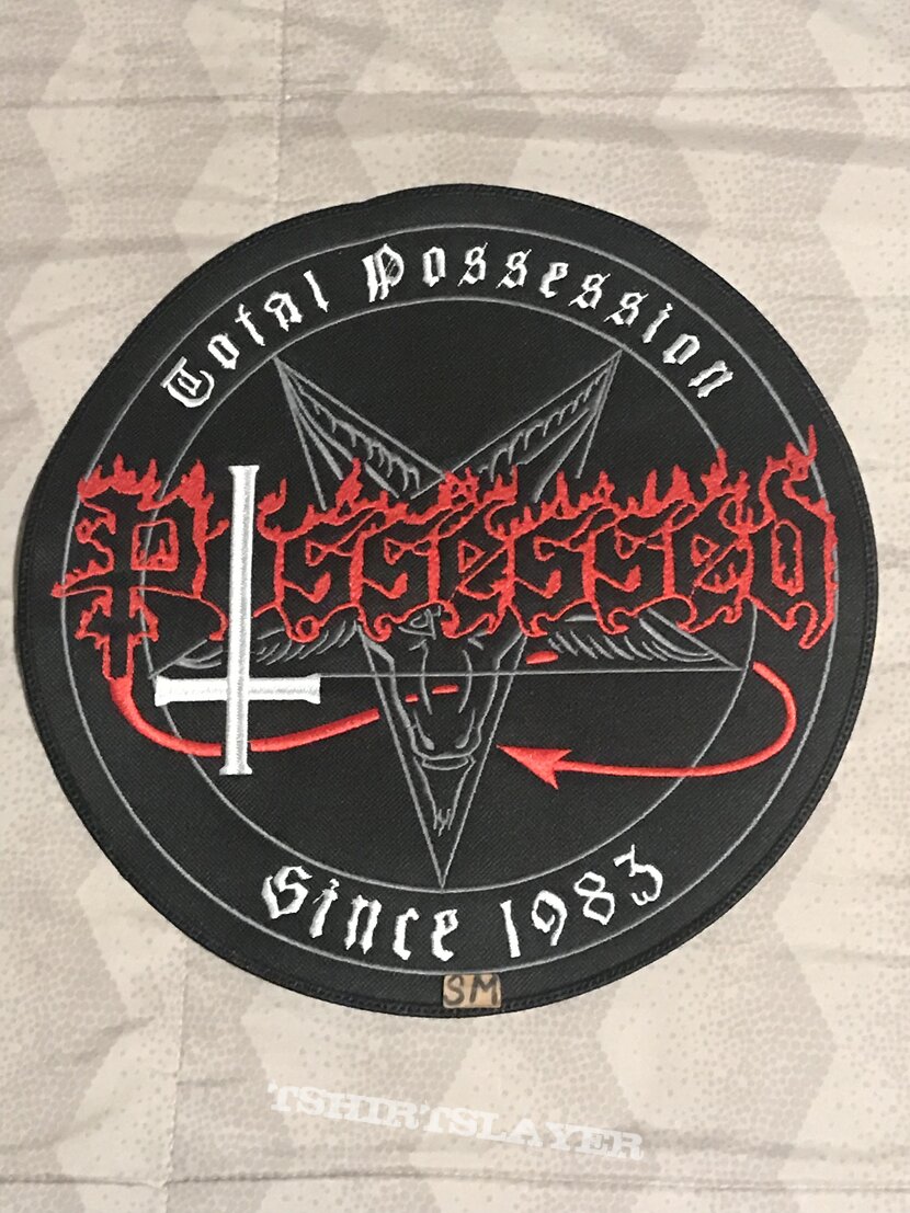 Possessed embroidered back patch 