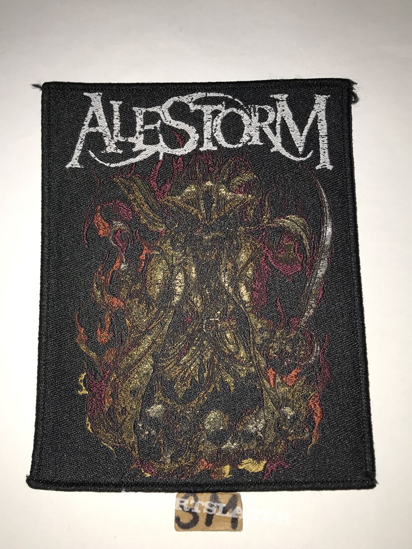 Alestorm We Are Here To Drink Your beer patch 