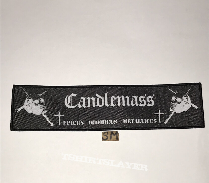 Candlemass Epicus Doomicus Metallicus strip patch 