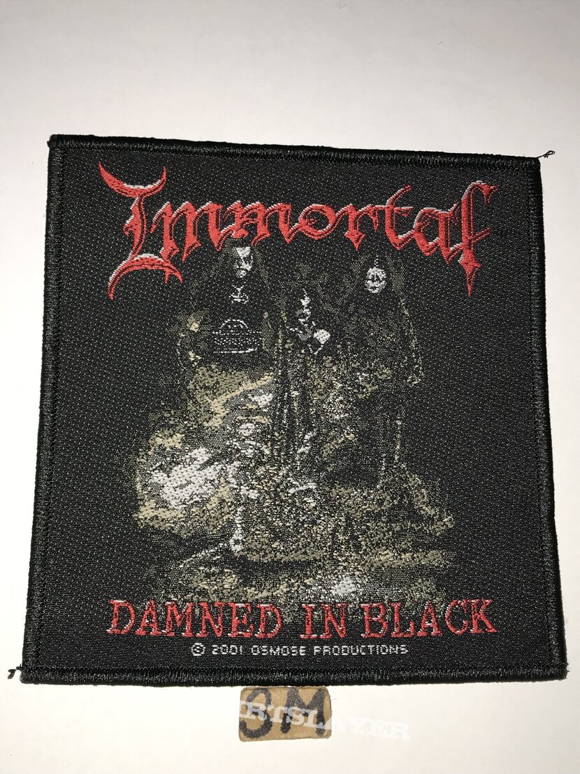 Immortal Damned In Black patch 