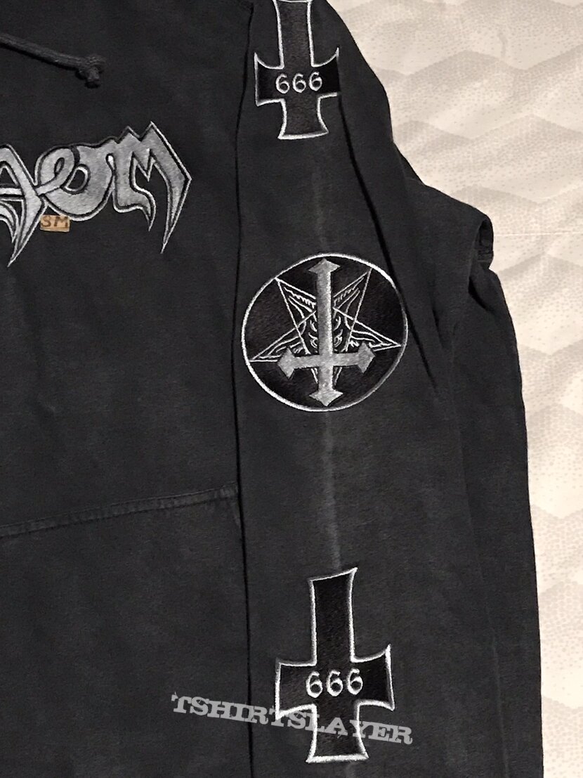 Venom Black Metal custom hooded sweatshirt 