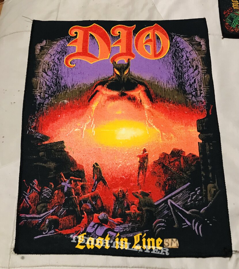 Dio Last In Line back patch | TShirtSlayer TShirt and BattleJacket Gallery