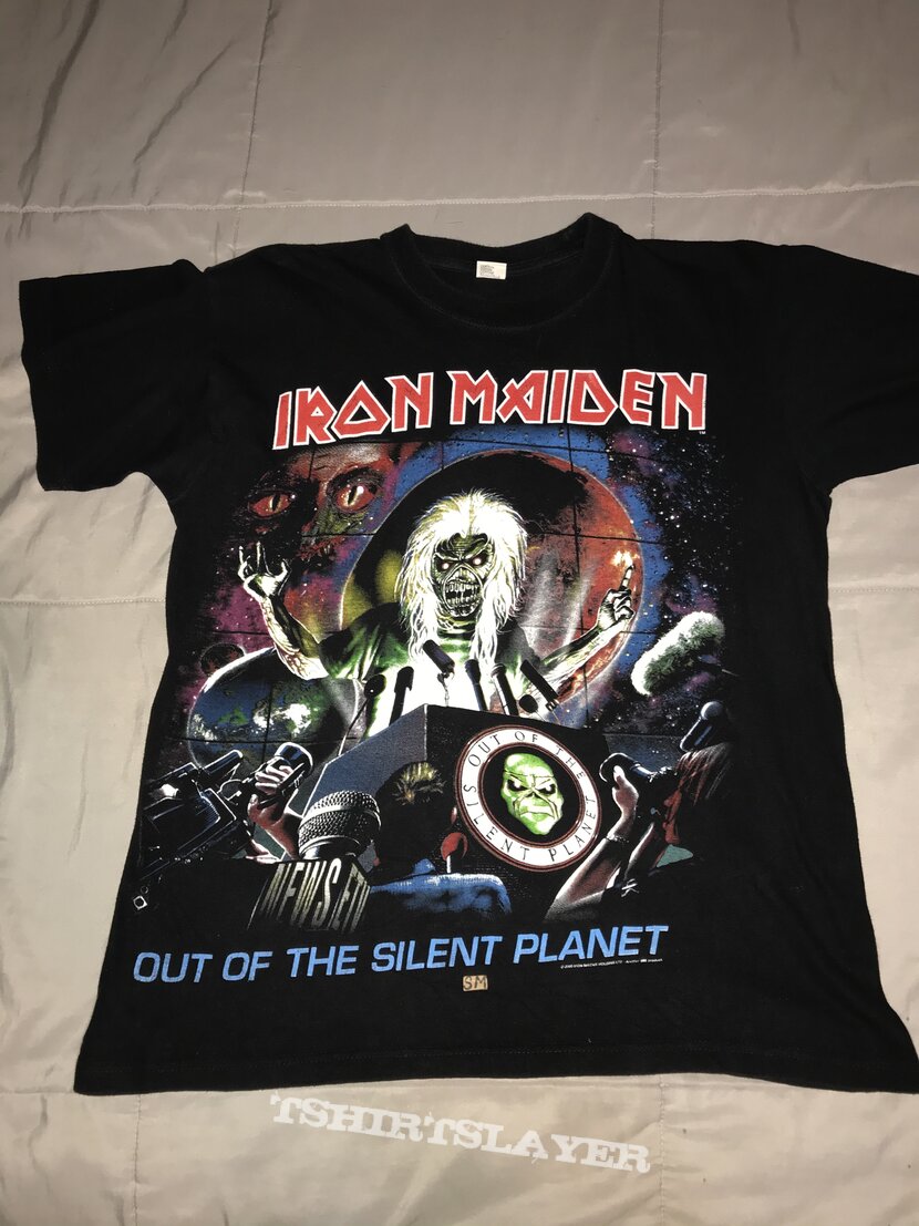 Iron Maiden Out Of The Silent Planet shirt 