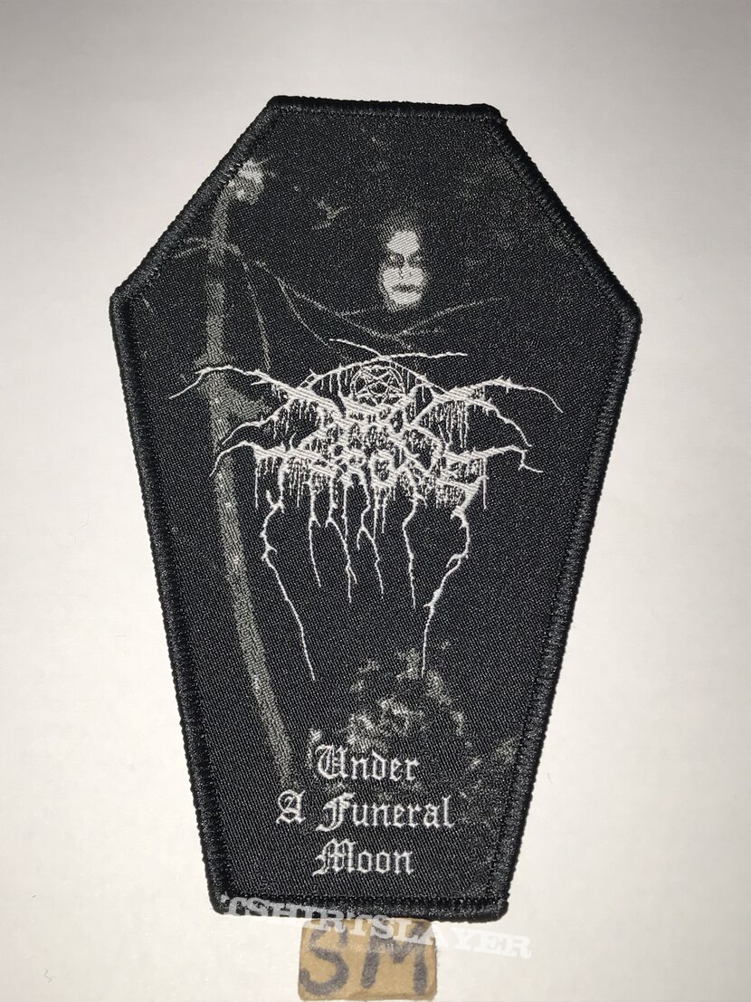 Darkthrone Under A Funeral Moon coffin patch 